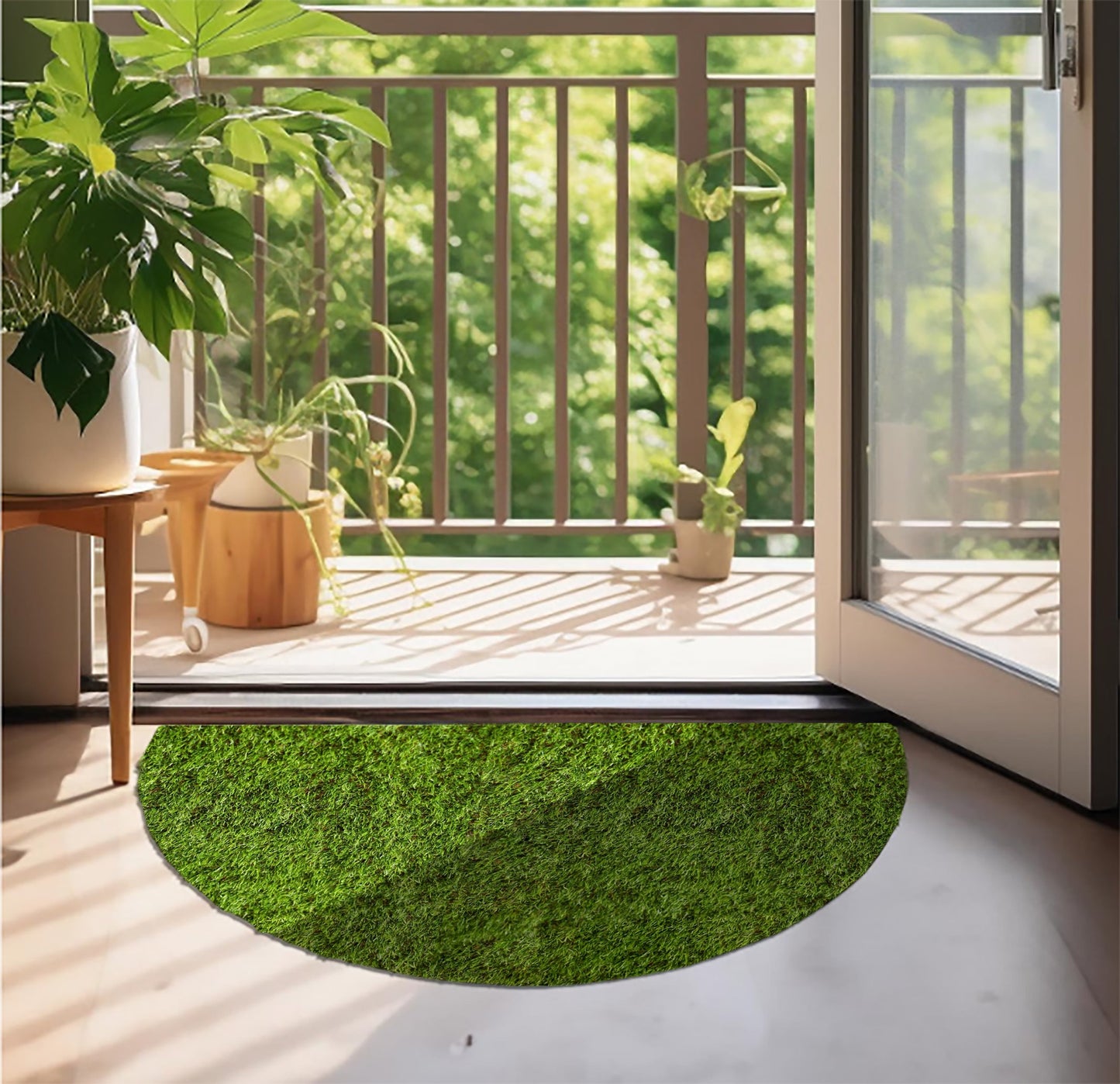 Trail Hearth Grass Rug