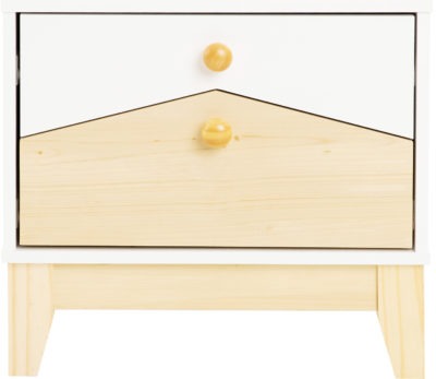 Cody 2 Drawer Bedside Cabinet