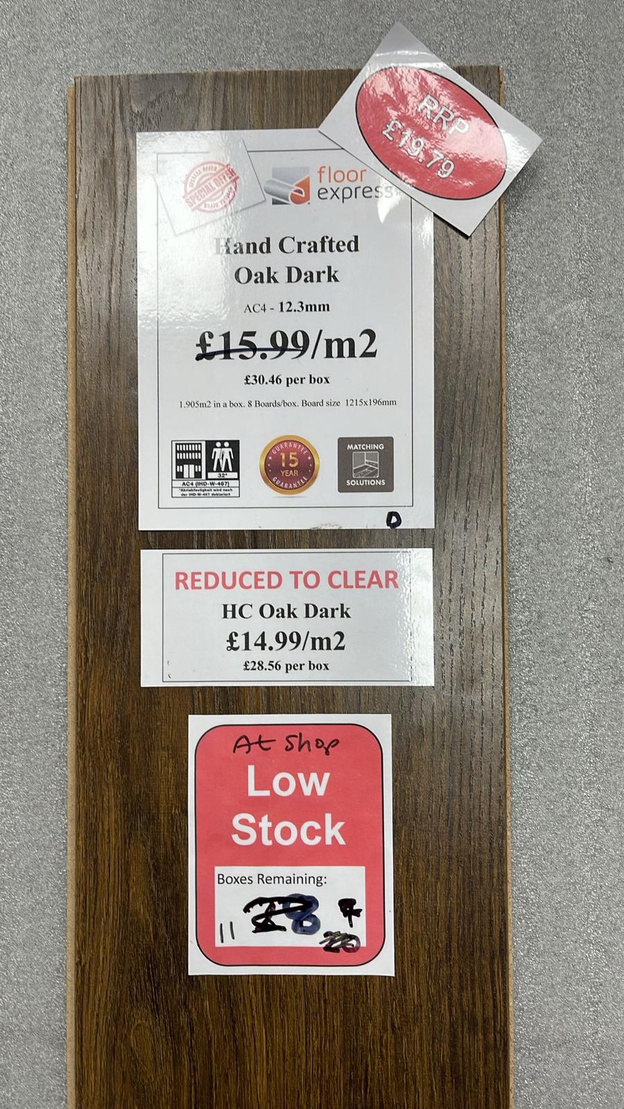 Hand Crafted Oak Dark
